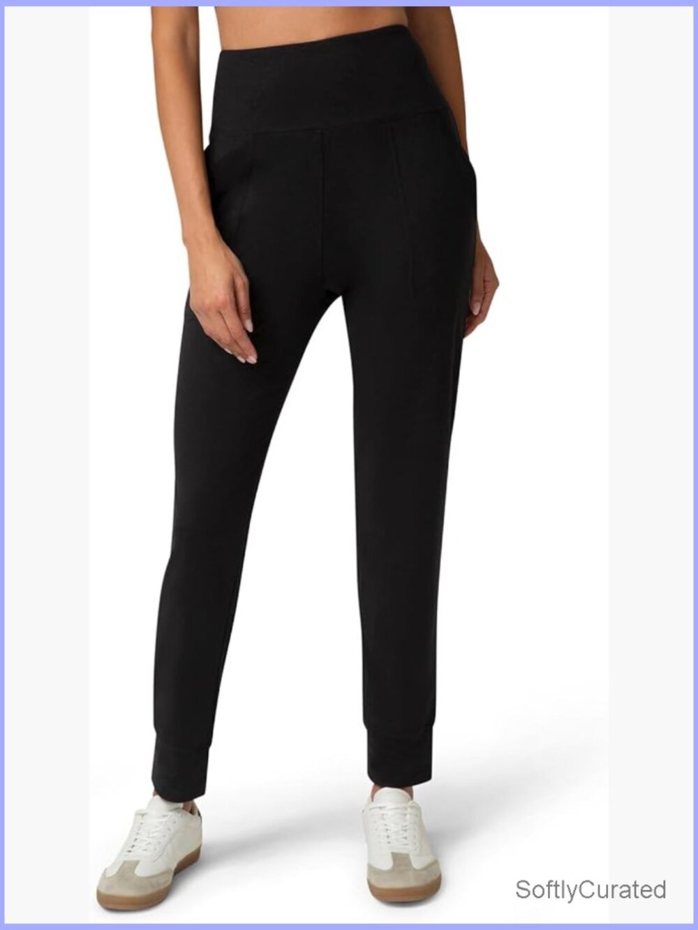 Women's Athletic Jogger Lounge Pants 4-Way Stretch with Pockets